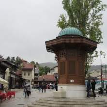 Sarajevo's most iconic fountain from Ottoman times
